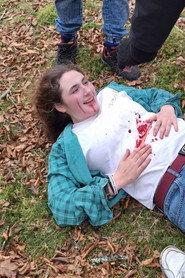 Ane Herrero as Zombie in Ezkutuan 2025