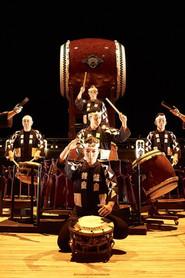 Kodō Drummers as Themselves in East Meets West 1998