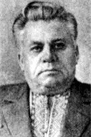 Fedir Makivchuk as self in And so I write. Ostap Vyshnia 1982