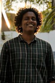 Anand Mathews as  in Karikku Movie 