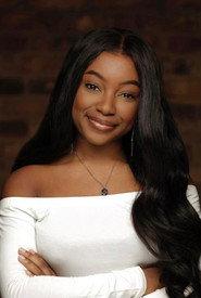 Tade Adebajo as Princess Leah in Christmas with the Princess 2024