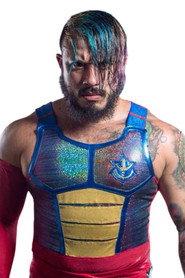 John Yurnet as Mecha Wolf in JCW: Devil's Night Creature Double Feature 2024