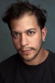 Ángel Silva as mozo de piscina in The Swimming Pool 2024