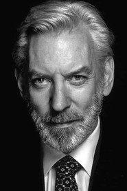 Donald Sutherland as President Coriolanus Snow in The Hunger Games 2012