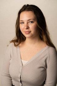 Rebecca Sargent as Young Alma in Golden Years 2024