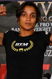 Aline Serio as Herself in Invicta FC 17: Evinger vs. Schneider 2016