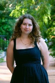 Caroline Friedman as Mom in May's Doodles 2024