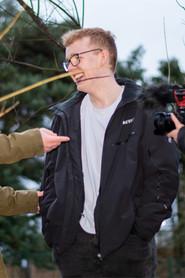 Aidan Kerr as Liam Duffy in A Drink Between a Father and his Son 2023