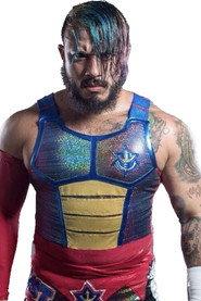 John Yurnet as Mecha Wolf in AAA Guerra De Titanes 2023 2023
