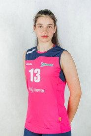 Anna Makarova as Volleyball player in The Shining Will Come Crashing Down 2019