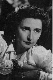 Margarita Corona as Valeria Duval in La muerte camina en la lluvia 1948