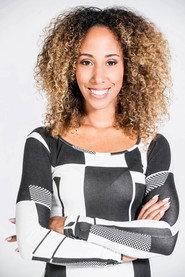Belinda Voorspoels as Tashira in Nachtwacht Show: Het Academie Mysterie 2023
