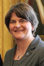 Arlene Foster as Self in With God on Our Side 2021