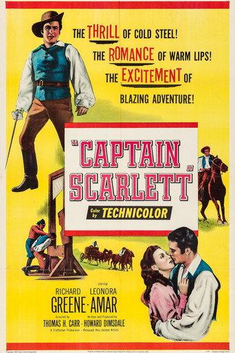 Captain Scarlett (1953) poster