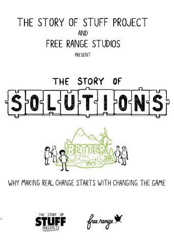 The Story of Solutions (2013) poster