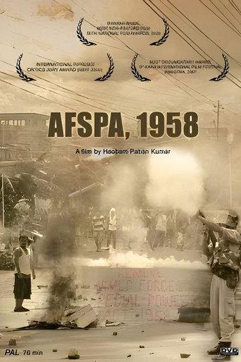AFSPA, 1958 (2005) poster
