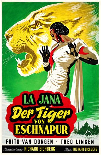 The Tiger of Eschnapur (1938) poster