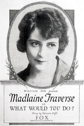 What Would You Do (1920) poster