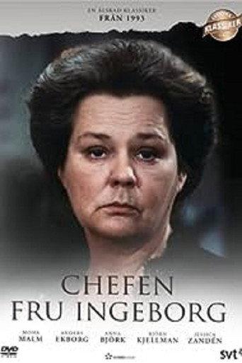 Chefen fru Ingeborg (1993) poster