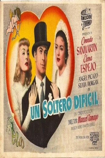 Un soltero difícil (1950) poster