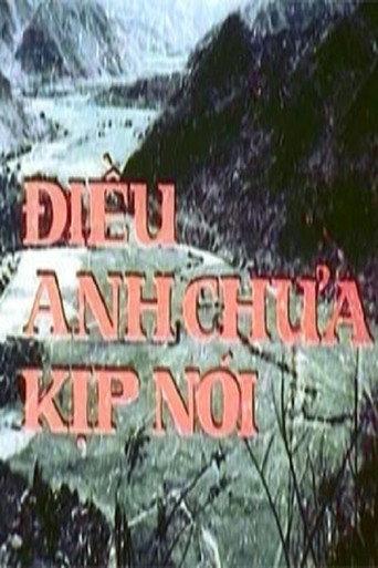 Điều Anh Chưa Kịp Nói (1988) poster
