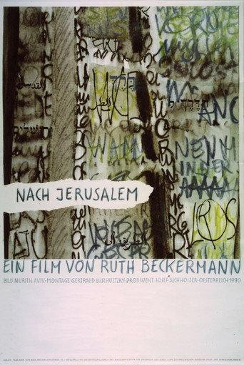Toward Jerusalem (1991) poster