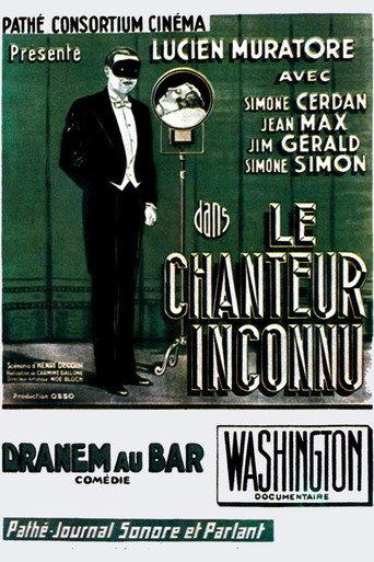 The Unknown Singer (1931) poster