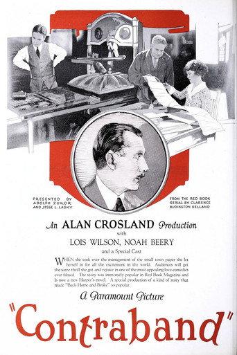 Contraband (1925) poster