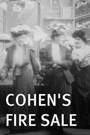 Cohen’s Fire Sale (1907) poster