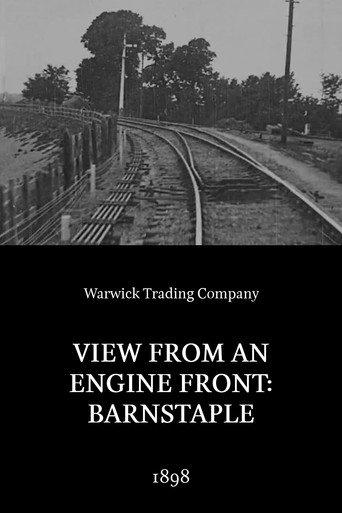 View from an Engine Front: Barnstaple (1898) poster