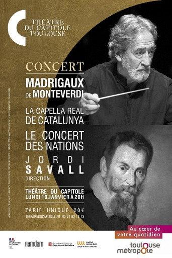 JORDI SAVALL : Madrigali, Guerrieri & Amorosi () poster