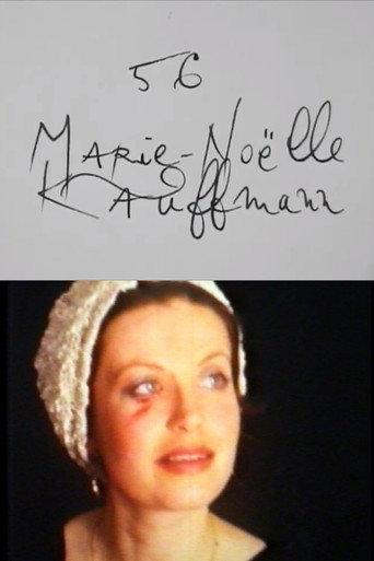Cinématon n°56 : Marie-Noëlle Kauffmann (1979) poster