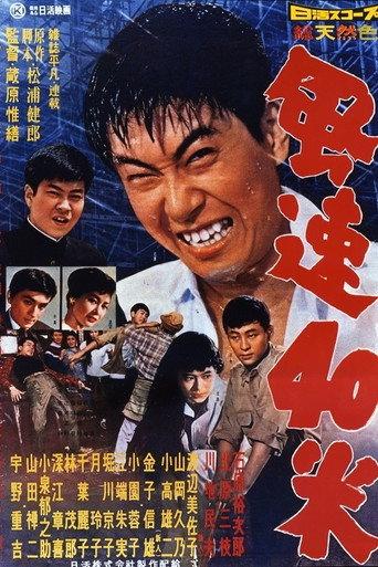 The Man Who Rode the Typhoon (1958) poster