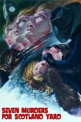 Seven Murders for Scotland Yard (1972) poster