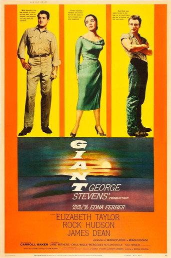 New York Premiere Telecast 'Giant' (1956) poster