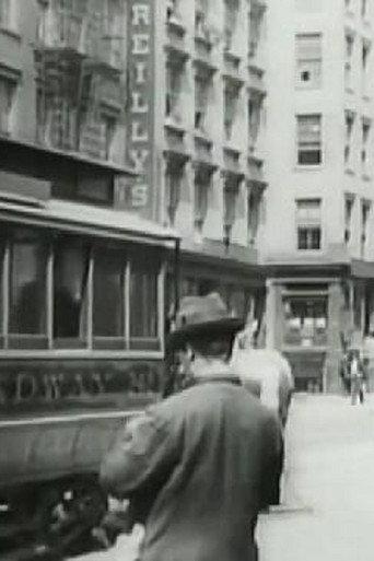 New York, Whitehall Street (1896) poster
