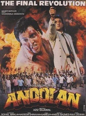 Andolan (1995) poster