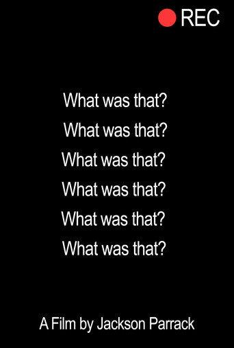What Was That? () poster