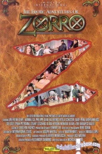 The Erotic Adventures of Zorro (1996) poster