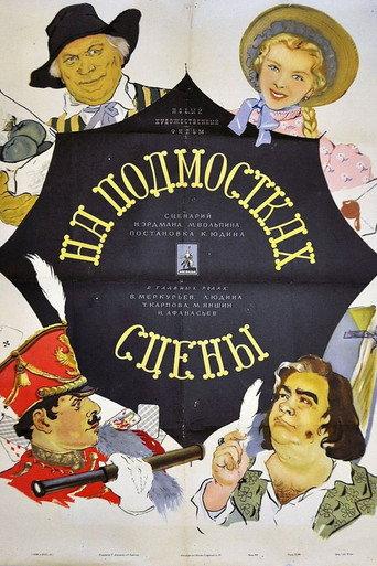 Behind the Footlights (1956) poster