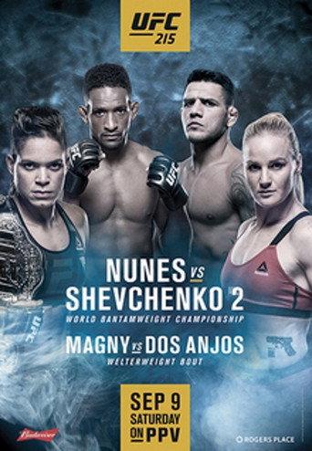 UFC 215: Nunes vs. Shevchenko 2 (2017) poster