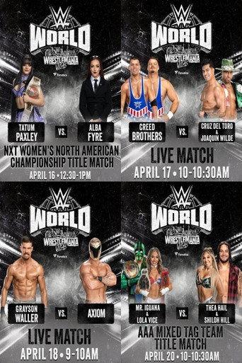 LIVE matches from WWE World: April 16, 2026 (2026) poster