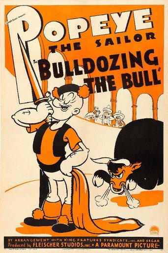 Bulldozing the Bull (1938) poster