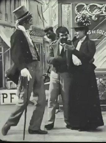 Paysans à Paris (1897) poster