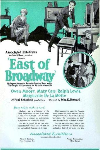 East of Broadway (1924) poster