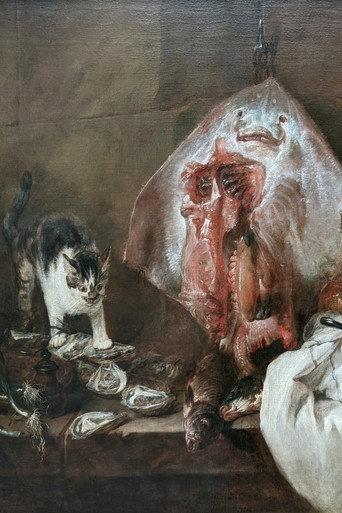 Jean-Baptiste Siméon Chardin « La saveur de l’immobile, La Raie » (1995) poster