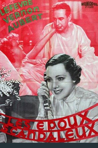 Les Époux scandaleux (1935) poster