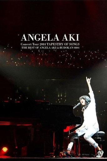 Angela Aki Concert Tour 2014 TAPESTRY OF SONGS - THE BEST OF ANGELA AKI in Budokan 0804 (2014) poster