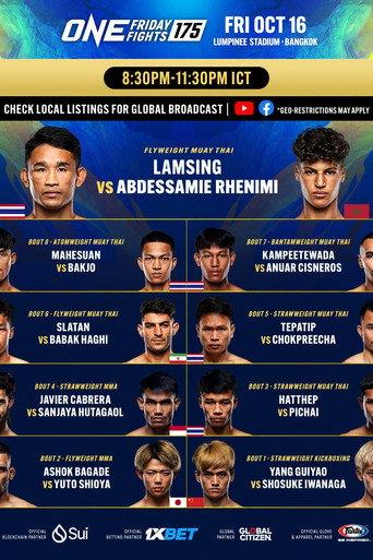 ONE Friday Fights 175: Lamsing vs. Rhenimi (2026) poster