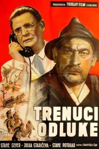 Moment of Decision (1955) poster